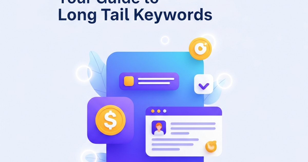 Featured illustration for: Unlocking Blog Growth: Your Guide to Long Tail Keywords